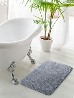 Sashaa World - Blue Micro Fiber Bathmats (Pack of 2)