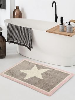 Sashaa World - Pink Star Pattern Bathmats (Pack of 2)