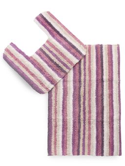 Sashaa World - Pink Anti-Skid Solid Bathmats (Pack of 2)