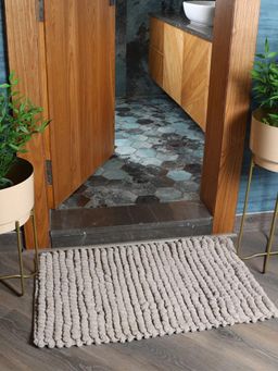 Sashaa World - Ivory Bubble Bathmat