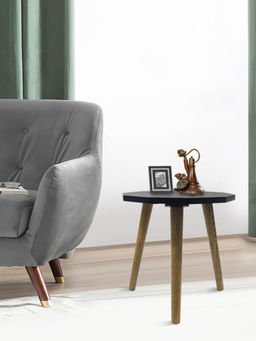 Metalsmith - Casted Iron Stool Hand Knitted with Jute for Living Room and Bedroom - Black