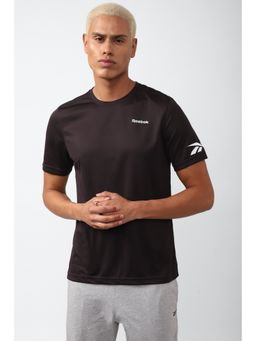Reebok - Mens Reebok Essentials Fon Mesh Tee-Black