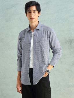 Arrow - Men Blue Cotton Slim Fit Shirt