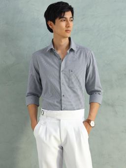 Arrow - Men Green Cotton Slim Fit Shirt