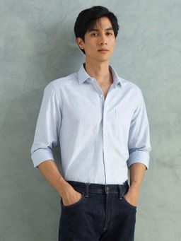 Arrow - Men Blue Cotton Slim Fit Shirt