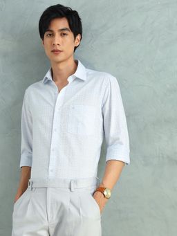 Arrow - Men Blue Cotton Slim Fit Shirt