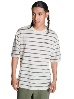 Converse - Men White Cons Striped T-Shirt