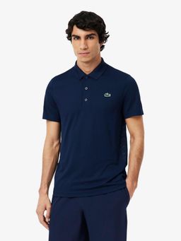 Lacoste - Men Blue Lacoste Tennis x Novak Djokovic Polo Shirt