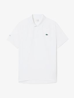 Lacoste - Men White Lacoste Tennis x Novak Djokovic On Court Polo Shirt