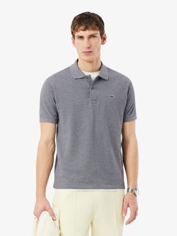 Lacoste - Men Grey Classic Fit L.12.12 Marl Polo Shirt