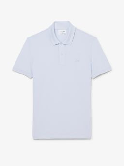 Lacoste - Men Blue Slim Fit Jacquard Branded Pique Polo Shirt
