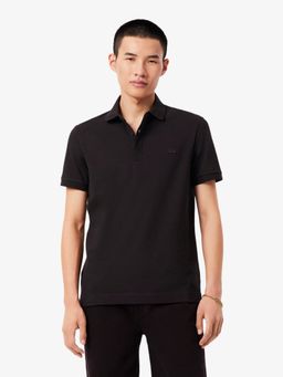 Lacoste - Men Brown Regular Fit Paris Stretch Pique Polo Shirt