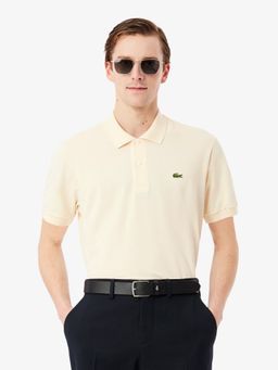 Lacoste - Men Beige Classic Fit L.12.12 LIGHT Pique Polo Shirt