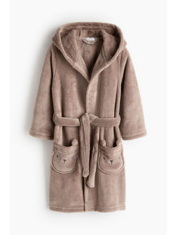 H&M - Kids Beige Appliqued Dressing Gown