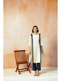 EKOHUM - Cream Kurta With Pant