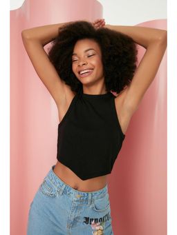 Trendyol - Women's Super Slim Black Tops