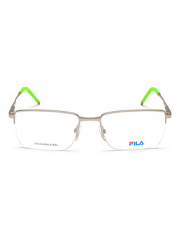 FILA - Men Rectangle Shape Silver Frame - VF9989K54581FR (54)