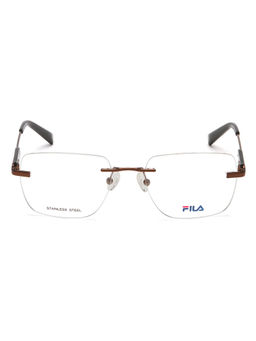 FILA - Men Square Shape Brown Frame - VFI831K528H6FR (52)