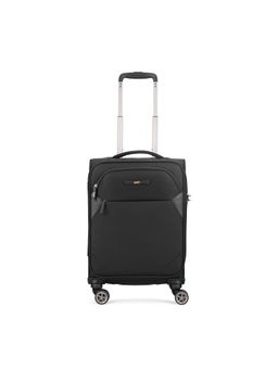 VIP - Cabin Trolley with 8 Wheels on Suitcase, 360 Degree Spin Black Luggage Bag