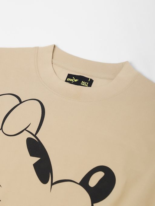 Buy Bewakoof Official Disney Women's Brown Mickey The Original