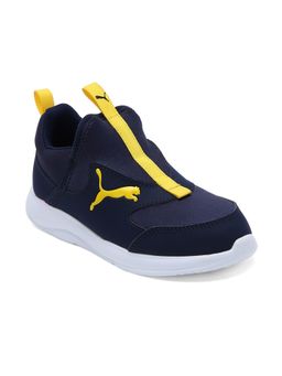 Puma - Fun Racer Slip On Ps Unisex Blue Sports Shoes