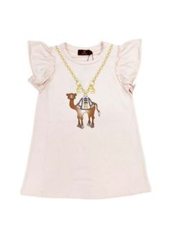 Aigner - Girls Pink Camel Logo Dress