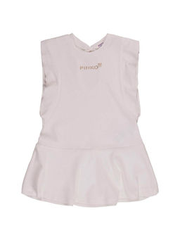 Pinko - Girls Ivory Sleeveless Dress
