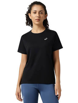 ASICS - Black Ergo Seam Performance Ss T-Shirt