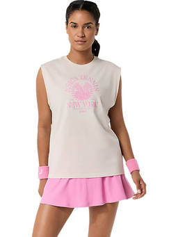 ASICS - Beige Game Seasonal Graphic T-Shirt