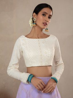 Gajra Gang - Pataka Off White Blouse