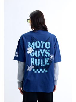 Bonkers Corner - Moto Guys Rule Oversized T-shirt