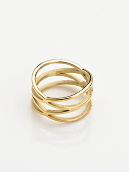 Palmonas - Twist Cross Ring