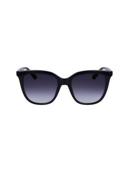 Calvin Klein - Women UV Protected Square Black Lens Sunglasses (53)