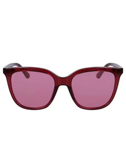 Calvin Klein - Women UV Protected Square Pink Lens Sunglasses (53)