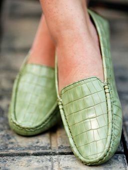 Yoho - Green Bliss Comfortable Loafers for Women