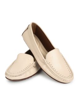 Yoho - Beige Bliss Comfortable Loafers for Women