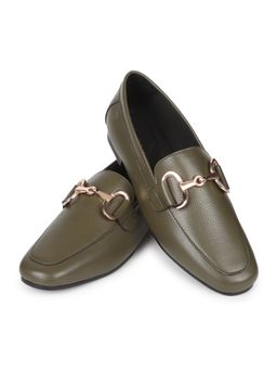 Yoho - Green Bliss Comfortable Loafers for Women