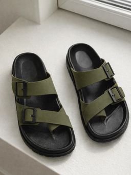 WROGN - Men Open Footwear Forest Lock Sandals