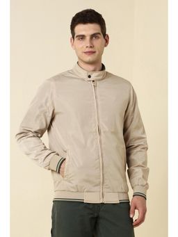 Allen Solly - Men Solid Grey Jacket