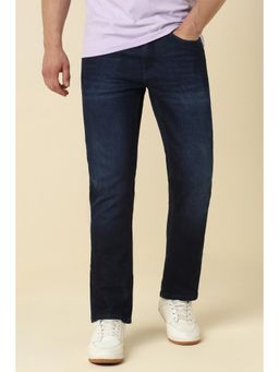 Allen Solly - Men Solid Navy Jeans