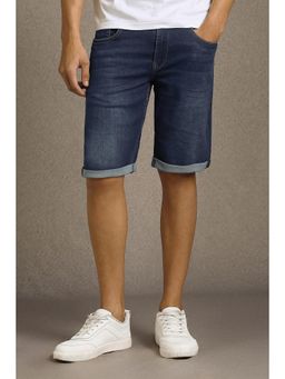 Louis Philippe - Navy Shorts