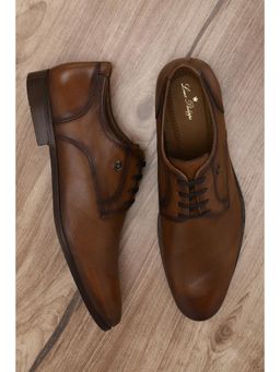 Louis Philippe - Brown Lace Up Shoes