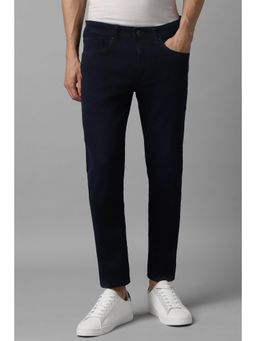 Louis Philippe - Men Black Dark Smart Fit Jeans