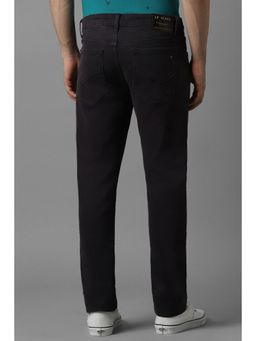 Louis Philippe - Men Black Dark Super Slim Fit Jeans