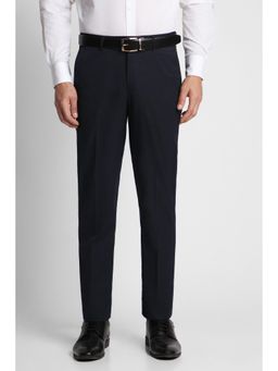 Peter England - Men Black Formal Trouser