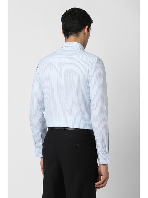 peter england dress shirts NWT Peter England Premium Cotton Blend Slim Fit Button Down Shirt Sz Small 38CM