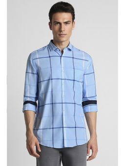 Peter England - Men Blue Slim Fit Formal Shirt