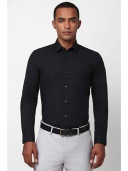 Peter England - Men Black Slim Fit Formal Shirt