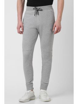 Van Heusen - Men Athleisure Drawstring Waist & Side Panel Joggers - Grey