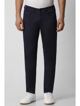 Van Heusen - Men Black Dark Wash Skinny Fit Jeans